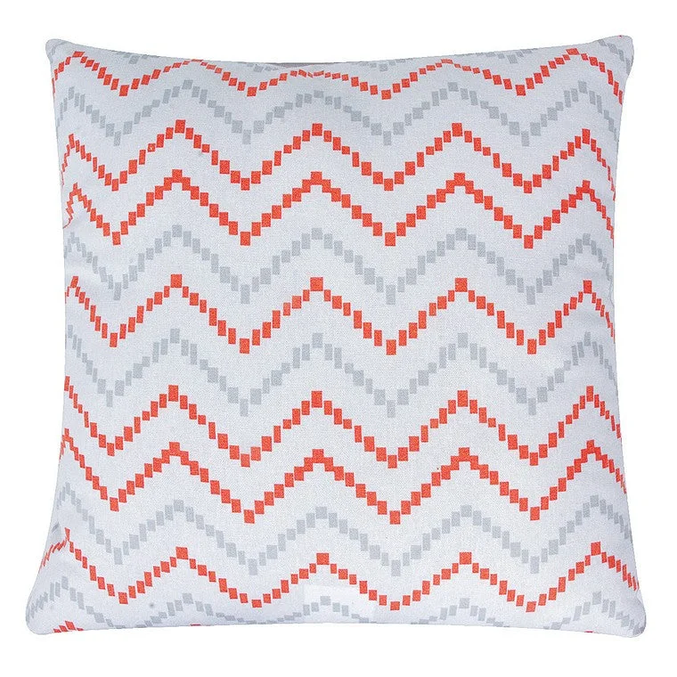 H&G Decor Cushion, Sunset Chevron, 40x40cm