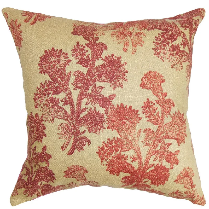 Efterpi Floral Euro Sham Saffron