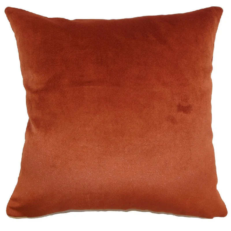 Juno Solid Euro Sham Rust