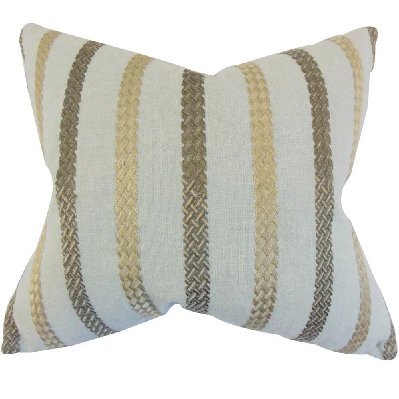 Emese Stripe Euro Sham Sea Glass