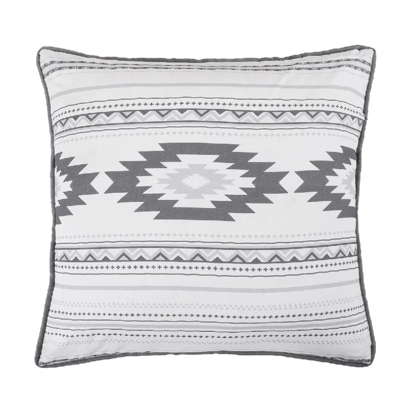 Paseo Road by Hiend Accents Free Spirit Aztec Euro Sham, 27" x 27", 1PC