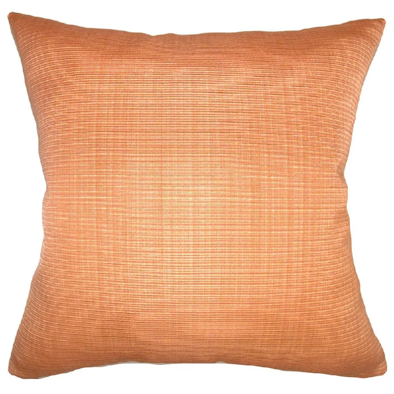 Waer Solid Euro Sham Orange