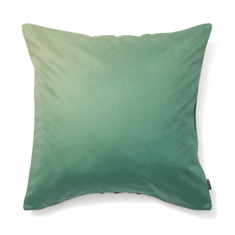 Velvet Gradient Cushion Cover 450 X 450 Green