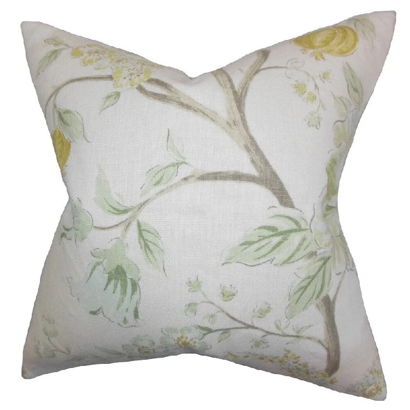 Ivria Floral Euro Sham Meadow