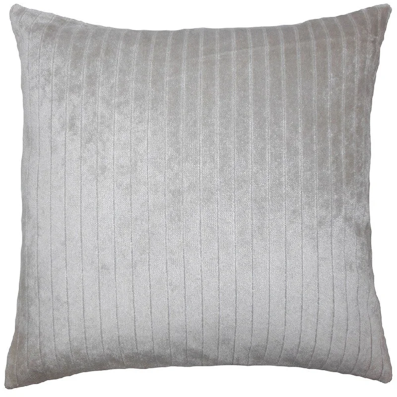 Davan Solid Euro Sham Silver