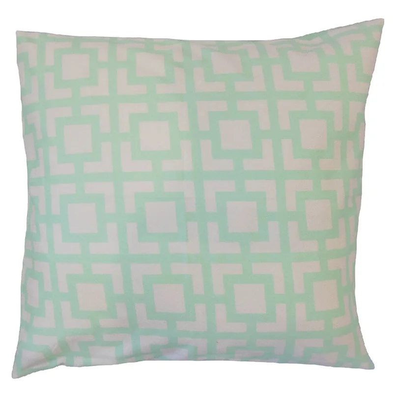 Ianto Geometric Euro Sham Mint