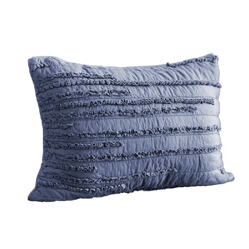 Nostalgia Home Neveah Standard Blue Sham