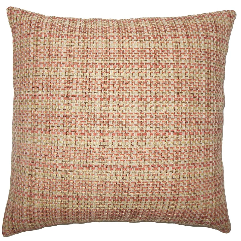 Xorn Plaid Euro Sham Russet