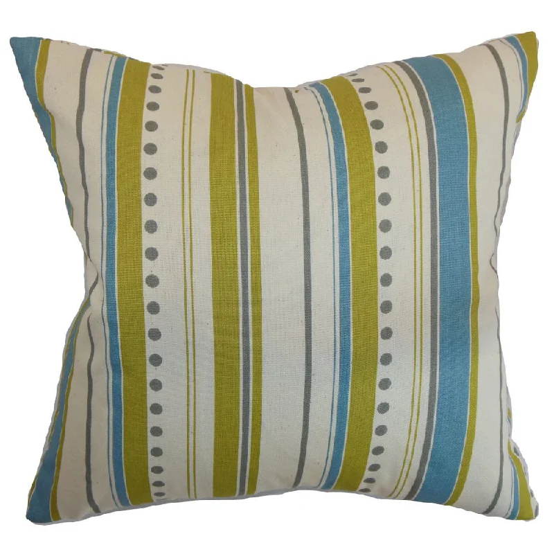 Hearst Stripes Euro Sham Summerland Natural