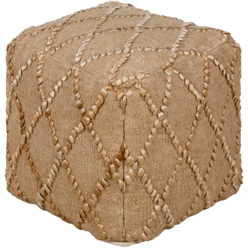 Teangi Jute Pouf in Various Colors