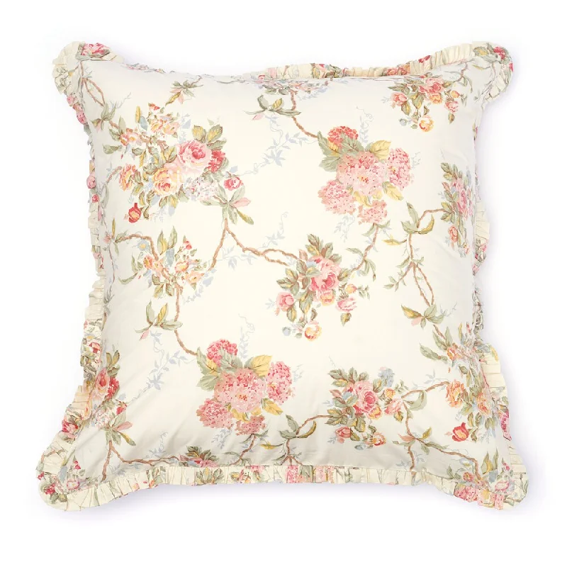 Floral Vines Euro Shams (Set of 2)