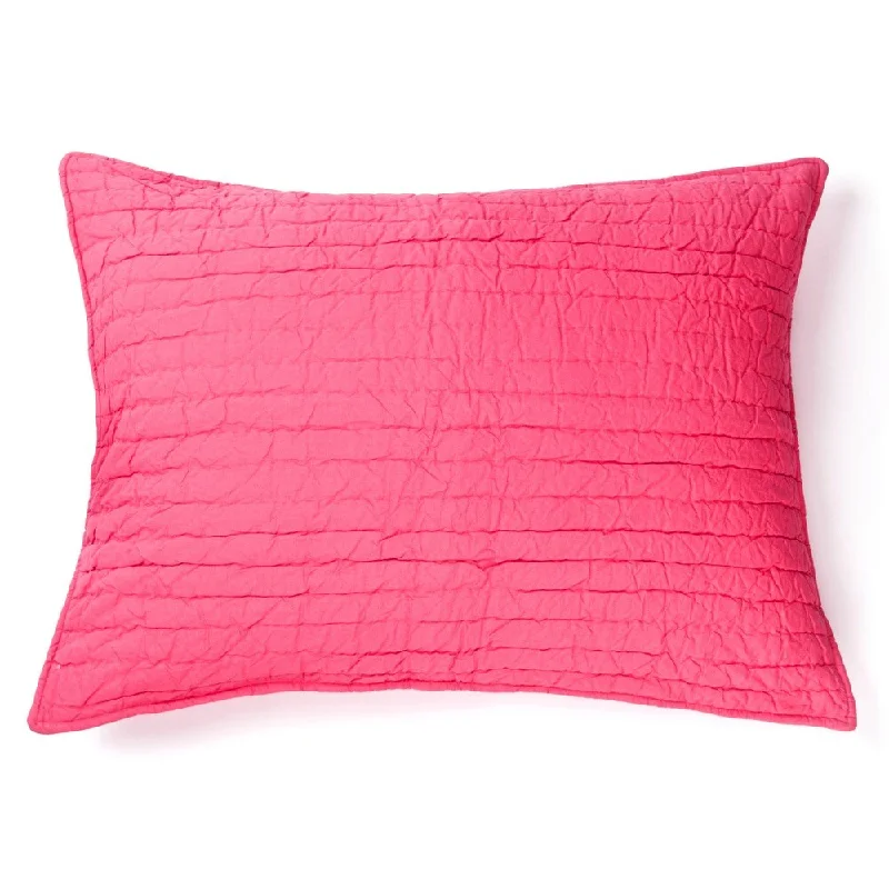 Brighton Hot Pink Cotton Sham