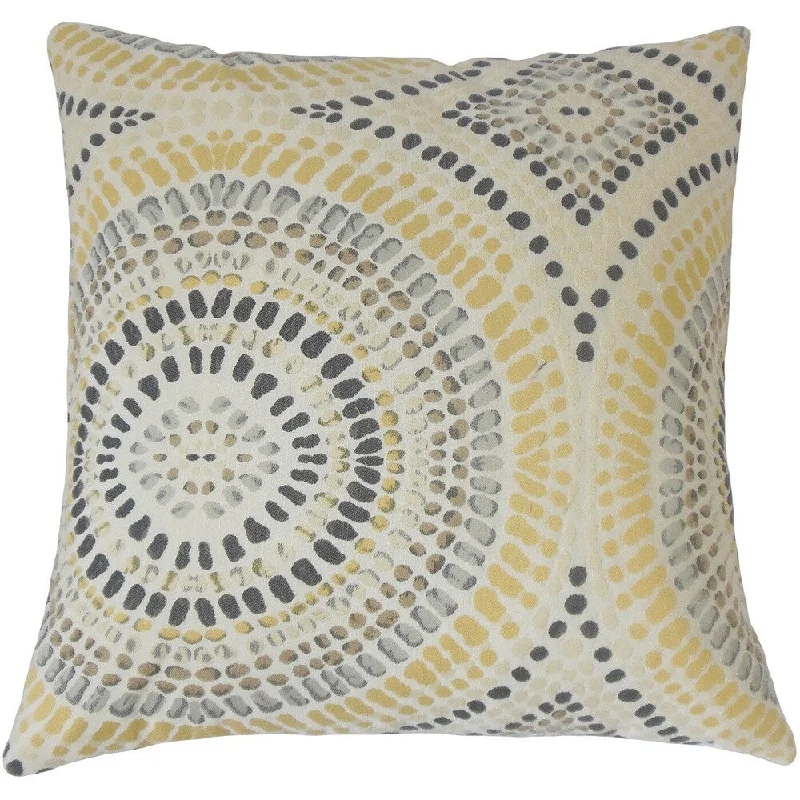 Dympna Geometric Euro Sham Multi