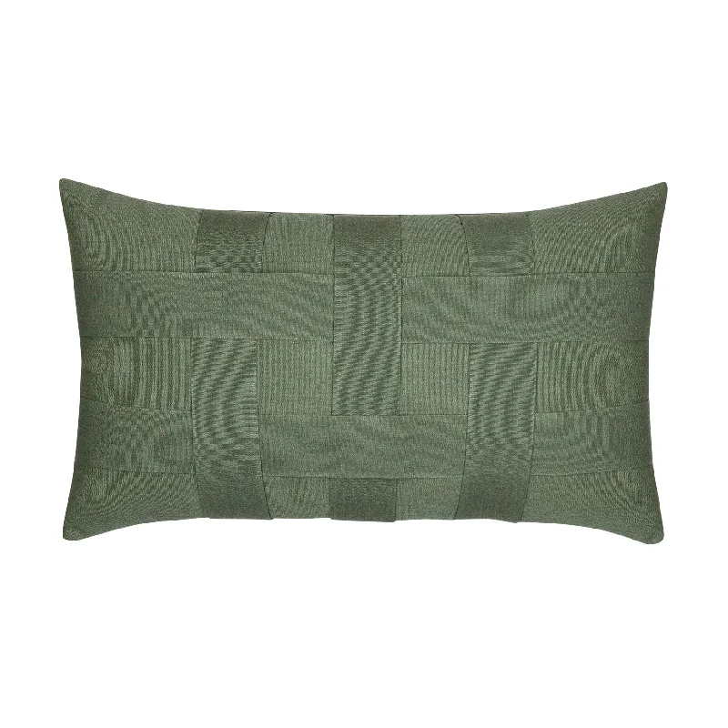 12" x 20" Elaine Smith Pillow  Basketweave Fern