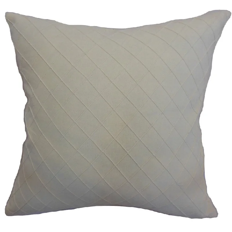 Harsent Quilted Euro Sham Creme