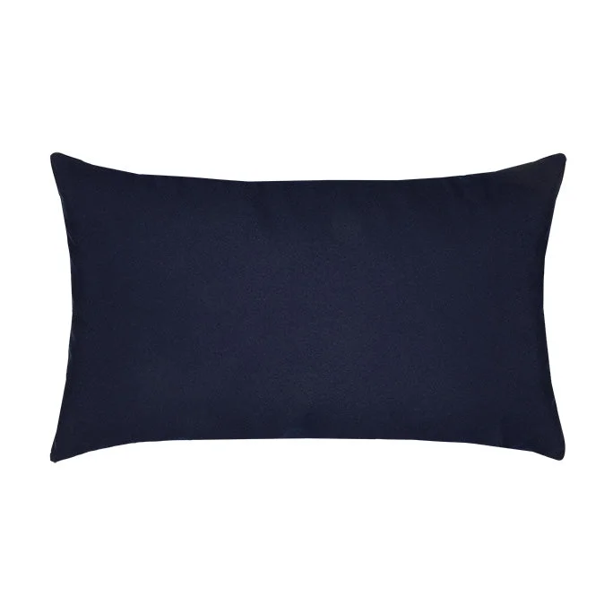 12" x 20" Elaine Smith Pillow  Canvas Navy