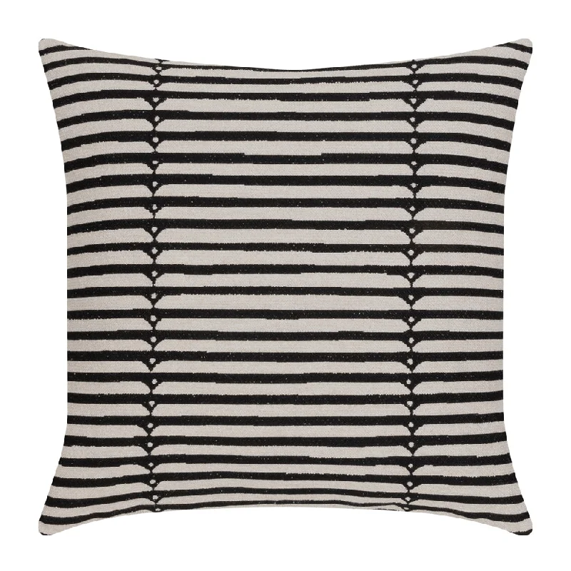 20" Square Elaine Smith Pillow  Sincerity Ebony