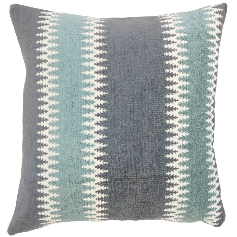 Yamilet Stripes Euro Sham Glacier