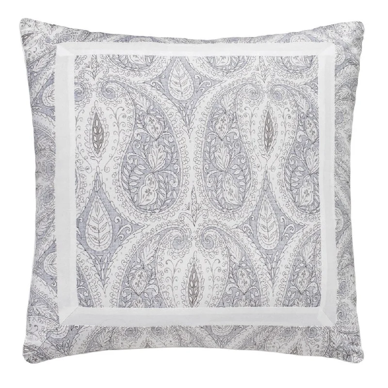 Dena Home Luna European Square Grey Sham