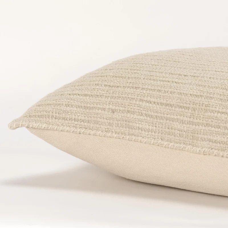 22" Natural Cotton Pillow