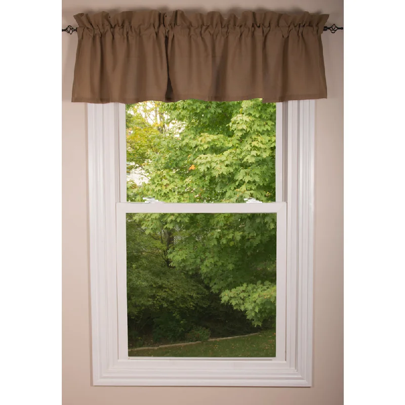 Heirloom Valance Oat Unlined VL010023