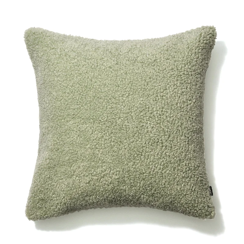 Fur-Z Cushion Cover 450 X 450 Light Green