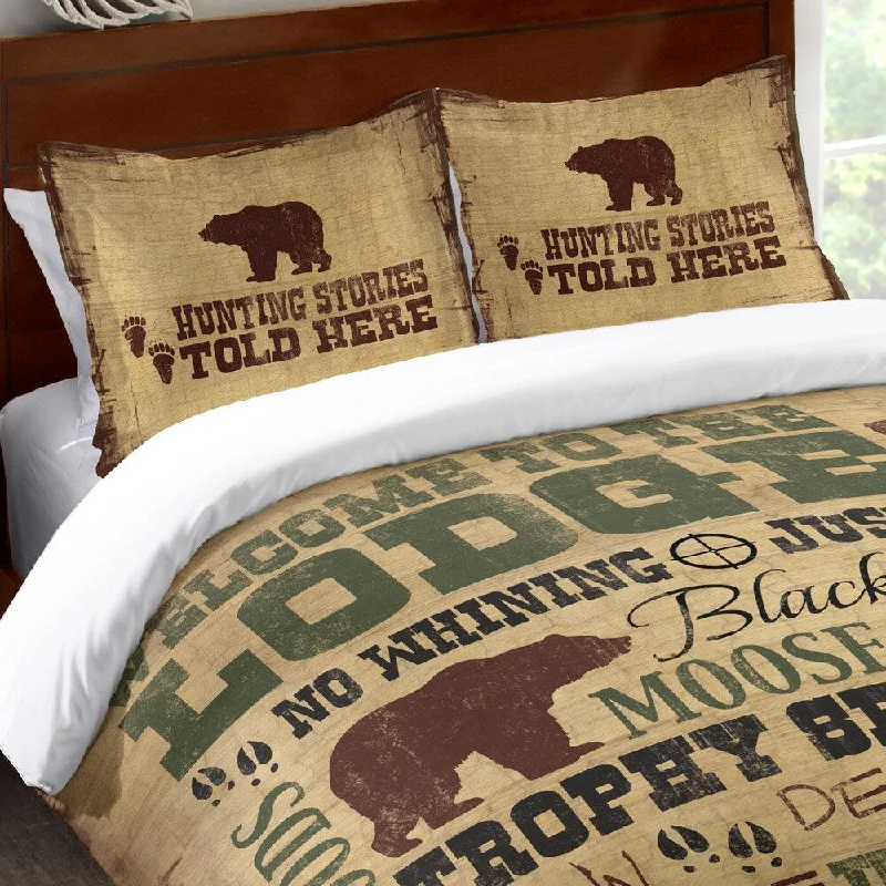 Laural Home Lodge Words Standard Pillow Sham