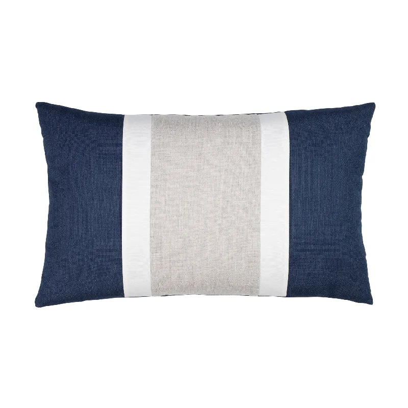 12" x 20" Elaine Smith Pillow  Nevis Indigo