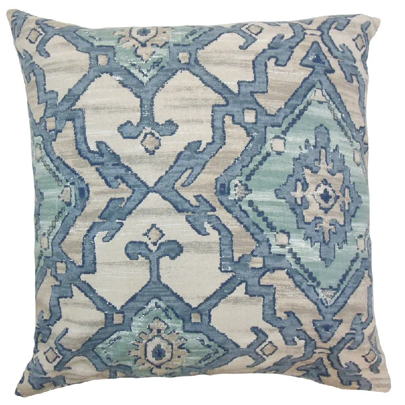 Halia Ikat Euro Sham Aegean