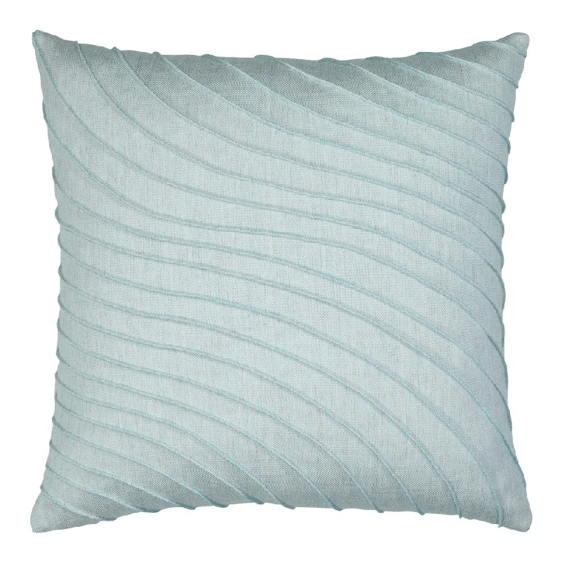 20" Square Elaine Smith Pillow  Tidal Glacier