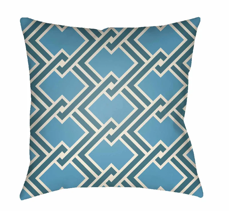 Guimba Geometric Trellis Pattern Accent Pillow