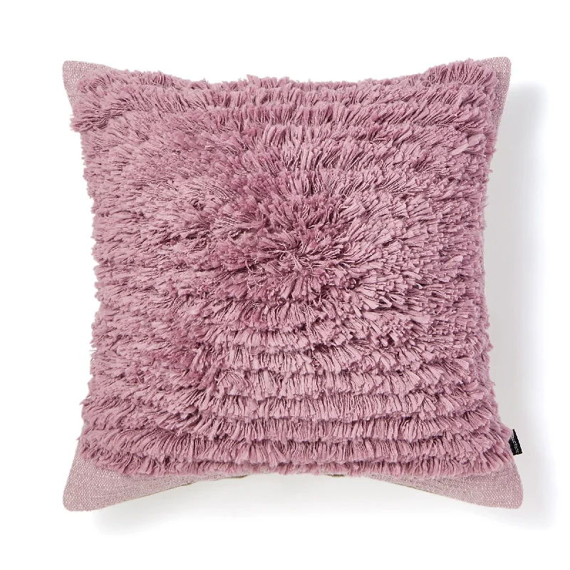 Square Tuft Cushion Cover 450 X 450 Purple