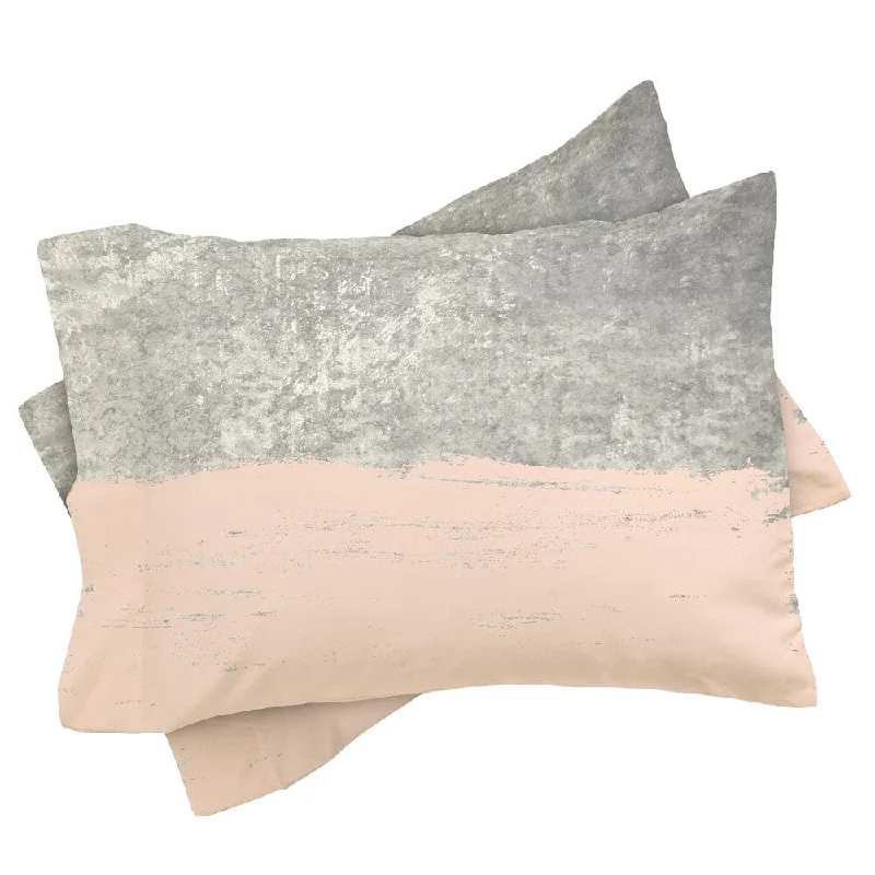 Deny Designs Pink and Grey Pillow Shams