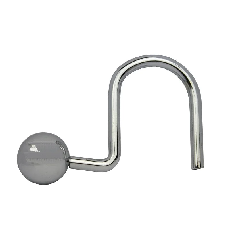 Metal Ball Shower Curtain Hooks