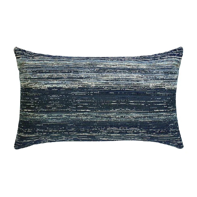 12" x 20" Elaine Smith Pillow  Textured Indigo