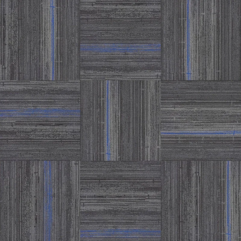 Next Floor Carpet Tile Highlight 707102 Dusk Cobalt 19.7" x 39.4" (54 SF/Box)