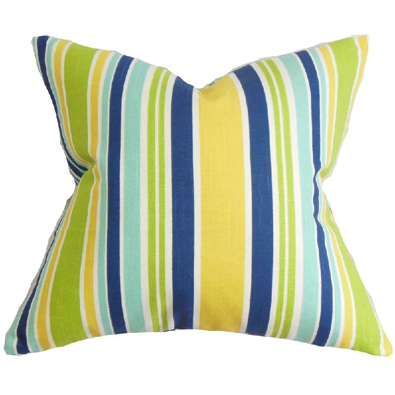 Manila Stripe Euro Sham Yellow