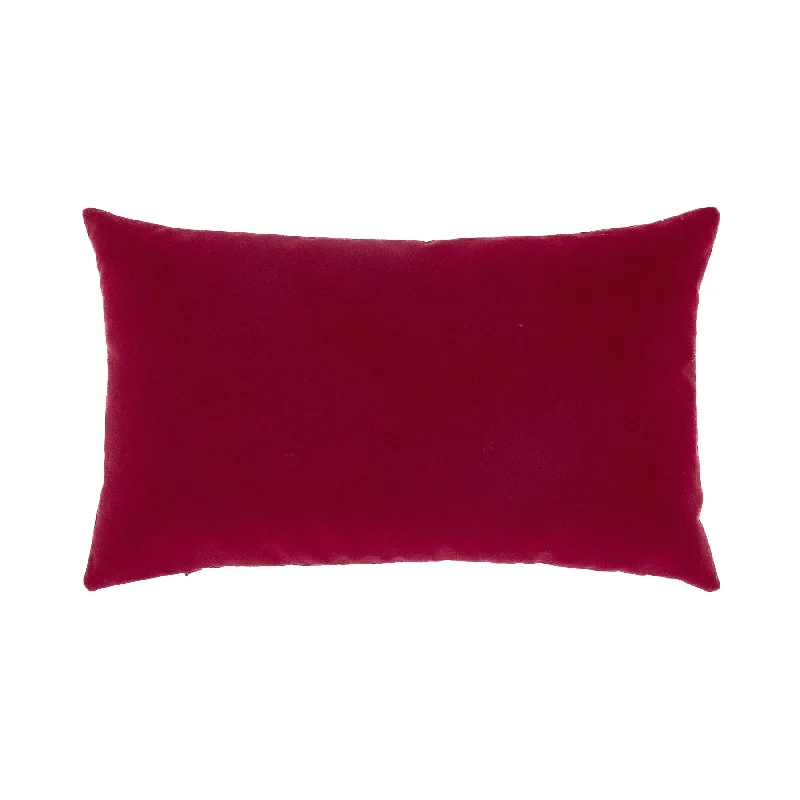 12" x 20" Elaine Smith Pillow  Lush Velvet Lipstick