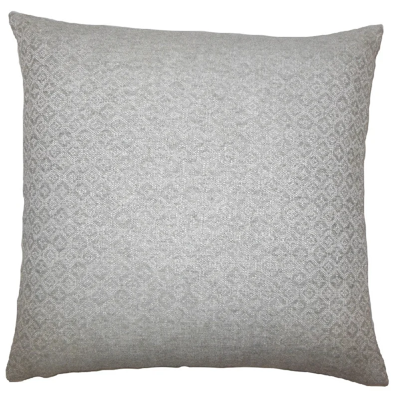 Caitir Geometric Euro Sham Grey