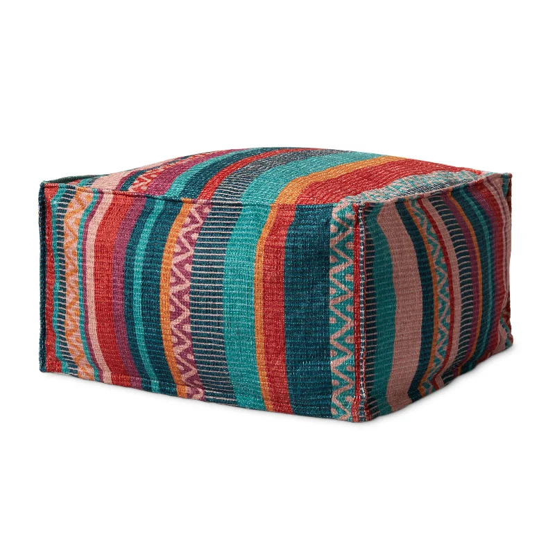 Fiesta Pouf by Loloi