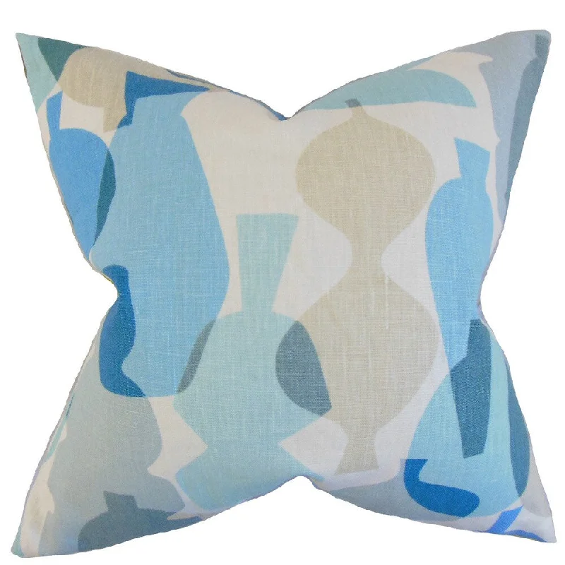 Orla Geometric Euro Sham Surf