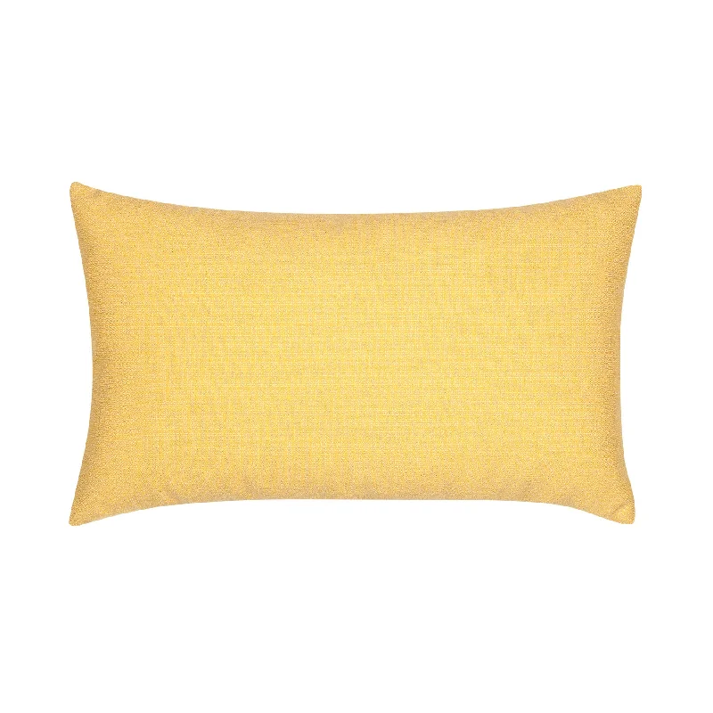 12" x 20" Elaine Smith Pillow  Solid Lemon