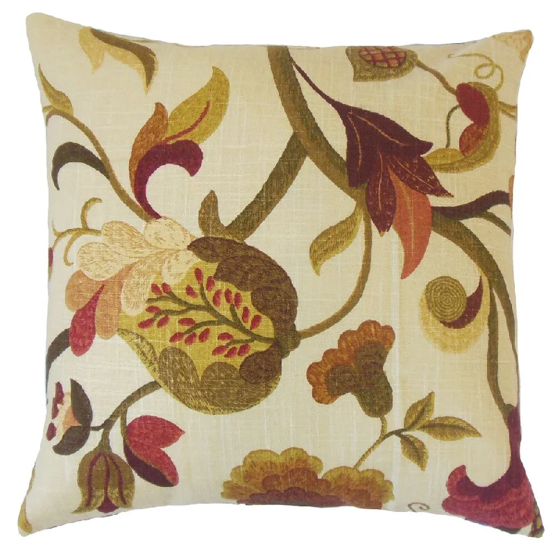 Hesperia Floral Euro Sham Autumn