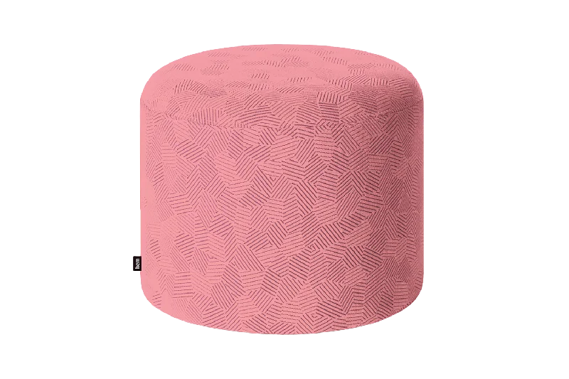 Bon Blossom Round Pouf